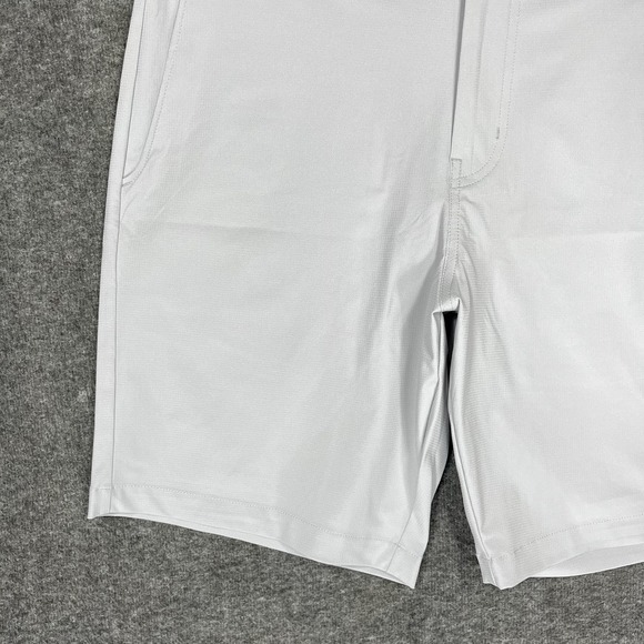 Travis Mathew Wanderlust Golf Shorts Mens 33 Gray Performance 9" Inseam - Picture 4 of 15